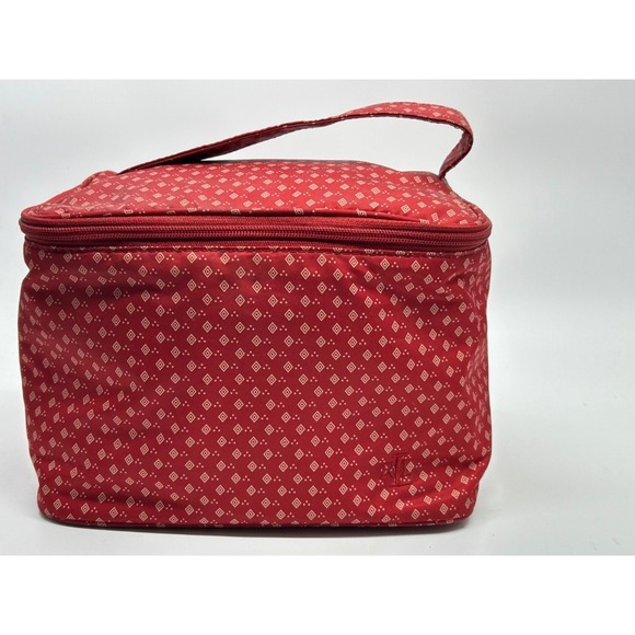 Lauren Ralph Lauren Handbags - Vtg LAUREN by Ralph Lauren Toiletry Cosmetic Travel Bag 9.5" x 7" x 6.5" VGUC